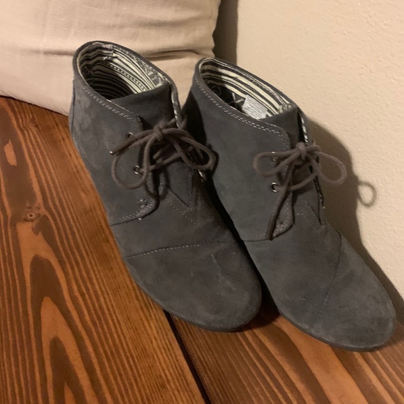 Toms wedges sz 9 - Picture 1 of 3